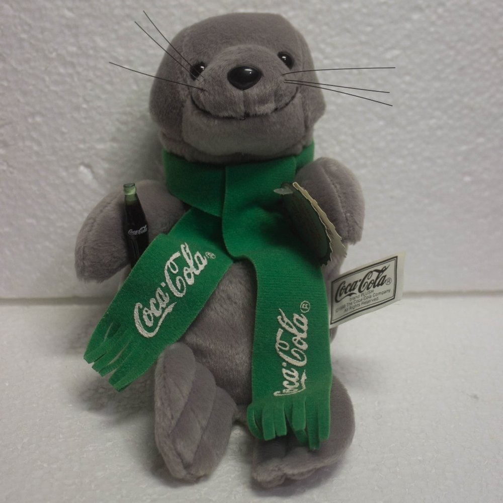 Coca-Cola 1998 Plush Seal